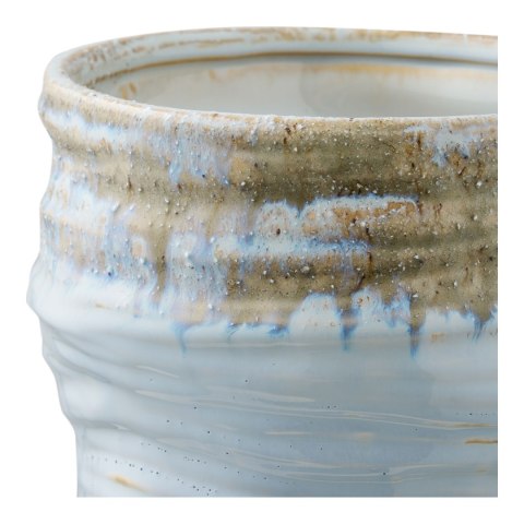 Wazon Toran ceramiczny, jasnoniebieski 19,5x22,5 cm ( Rozmiar: uniwersalny )