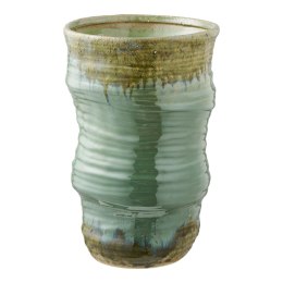 Wazon Toran ceramiczny, zielony 22 x 34,5 cm ( Rozmiar: uniwersalny )