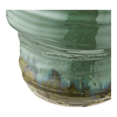 Wazon Toran ceramiczny, zielony 22 x 34,5 cm ( Rozmiar: uniwersalny )