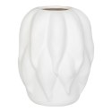 Wazon ceramiczny organiczny biały 26cm ( Rozmiar: uniwersalny )