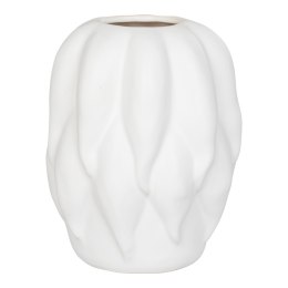 Wazon ceramiczny organiczny biały 26cm ( Rozmiar: uniwersalny )