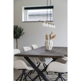 Wazon ceramiczny organiczny biały 26cm ( Rozmiar: uniwersalny )