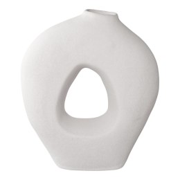 Wazon ceramiczny z dziurą biały 27,8cm ( Rozmiar: uniwersalny )