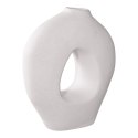 Wazon ceramiczny z dziurą biały 27,8cm ( Rozmiar: uniwersalny )