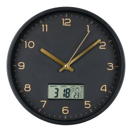 Zegar ścienny Amiens 25cm czarny ( Rozmiar: uniwersalny )