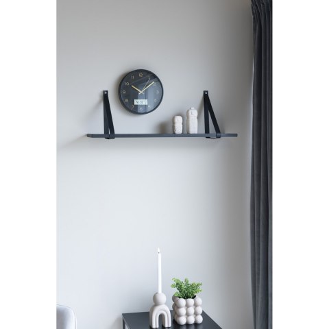 Zegar ścienny Amiens 25cm czarny ( Rozmiar: uniwersalny )