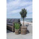 Zestaw 2 koszy Gili rattan naturalny ( Rozmiar: uniwersalny )