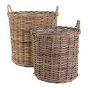 Zestaw 2 koszy Indo rattan ( Rozmiar: uniwersalny )