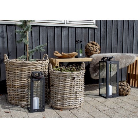 Zestaw 2 koszy Indo rattan ( Rozmiar: uniwersalny )