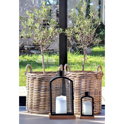Zestaw 2 koszy Indo rattan ( Rozmiar: uniwersalny )