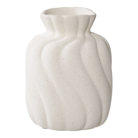 Zestaw 2 wazonów ceramicznych białych sakwa ( Rozmiar: uniwersalny )
