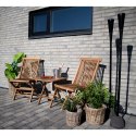 Zestaw 4 koszy Bogor naturalne rattan ( Rozmiar: uniwersalny )