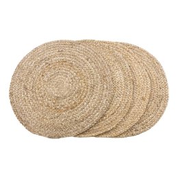 Zestaw 4 podkładek Bombay 38cm jutowe ( Rozmiar: uniwersalny )