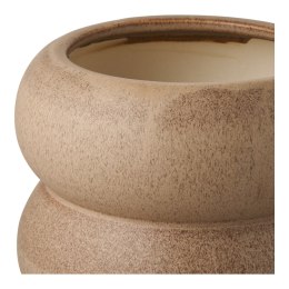 Doniczka ceramiczna, brązowa 19x17,5 cm ( Rozmiar: uniwersalny )
