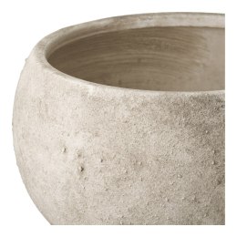 Doniczka ceramiczna, szara, 26x19,5 cm ( Rozmiar: uniwersalny )
