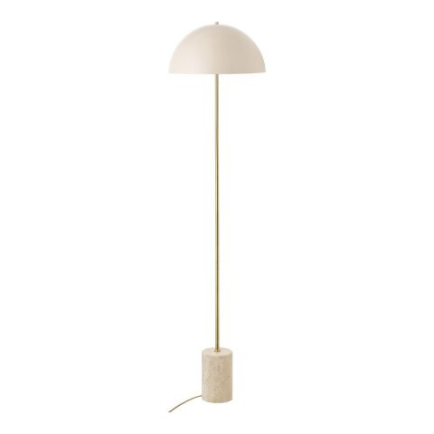 Lampa podłogowa Sheffield marmur beżowy/metal złoty ( Rozmiar: uniwersalny )
