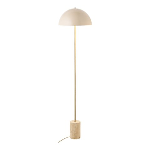 Lampa podłogowa Sheffield marmur beżowy/metal złoty ( Rozmiar: uniwersalny )