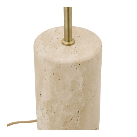 Lampa podłogowa Sheffield marmur beżowy/metal złoty ( Rozmiar: uniwersalny )