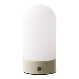 Lampa stołowa Ashford akumulatorowa, beżowa/biała ( Rozmiar: uniwersalny )