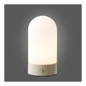 Lampa stołowa Ashford akumulatorowa, beżowa/biała ( Rozmiar: uniwersalny )