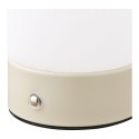 Lampa stołowa Ashford akumulatorowa, beżowa/biała ( Rozmiar: uniwersalny )