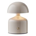 Lampa stołowa Aulla akumulatorowa szara ( Rozmiar: uniwersalny )