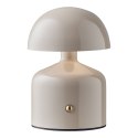 Lampa stołowa Aulla akumulatorowa szara ( Rozmiar: uniwersalny )