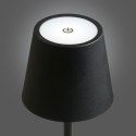 Lampa stołowa Bradford akumulatorowa, metalowa, czarna ( Rozmiar: uniwersalny )