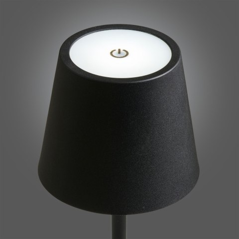 Lampa stołowa Bradford akumulatorowa, metalowa, czarna ( Rozmiar: uniwersalny )