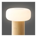 Lampa stołowa Stafford akumulatorowa, naturalna/biała ( Rozmiar: uniwersalny )
