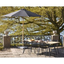 Parasol Austin czarny300 cm ( Rozmiar: uniwersalny )