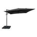 Parasol wiszący Baza -aluminiowy, czarny 295x295 cm ( Rozmiar: uniwersalny )