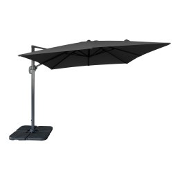 Parasol wiszący Baza -aluminiowy, czarny 295x295 cm ( Rozmiar: uniwersalny )