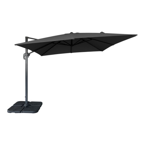 Parasol wiszący Baza -aluminiowy, czarny 295x295 cm ( Rozmiar: uniwersalny )