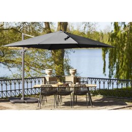 Parasol wiszący Baza -aluminiowy, czarny 295x295 cm ( Rozmiar: uniwersalny )