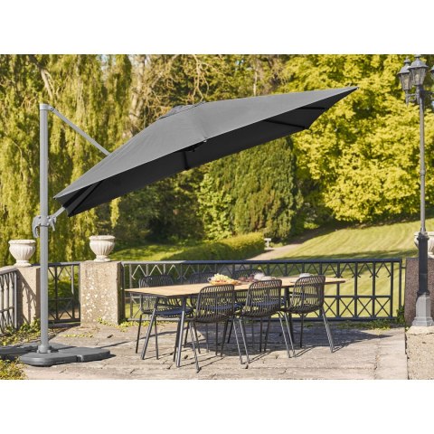 Parasol wiszący Baza -aluminiowy, czarny 295x295 cm ( Rozmiar: uniwersalny )