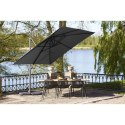 Parasol wiszący Baza -aluminiowy, czarny 295x295 cm ( Rozmiar: uniwersalny )