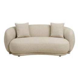 Sofa Hawkes 2,5-osobowa 2 poduszki, piaskowa ( Rozmiar: uniwersalny )