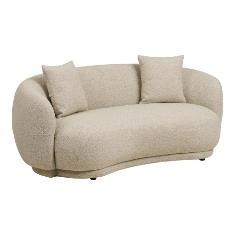 Sofa Hawkes 2,5-osobowa 2 poduszki, piaskowa ( Rozmiar: uniwersalny )