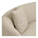Sofa Hawkes 2,5-osobowa 2 poduszki, piaskowa ( Rozmiar: uniwersalny )
