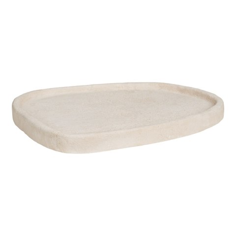 Taca cement, beżowa 35x30x2,5 cm ( Rozmiar: uniwersalny )