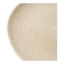 Zestaw 4 talerzy obiadowy Viola ceramiczne, beżowe 21 cm ( Rozmiar: uniwersalny )