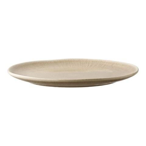 Zestaw 4 talerzy obiadowych Viola ceramiczne, beżowe 27 cm ( Rozmiar: uniwersalny )