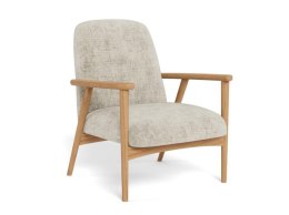 Fotel Auckland beżowy/ dąb Apia 453 ( Rozmiar: uniwersalny )