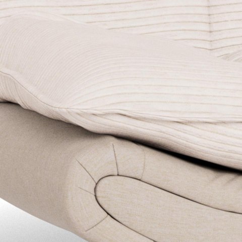 Sofa rozkładana Faith beżowa Lincoln 3 ( Rozmiar: uniwersalny )