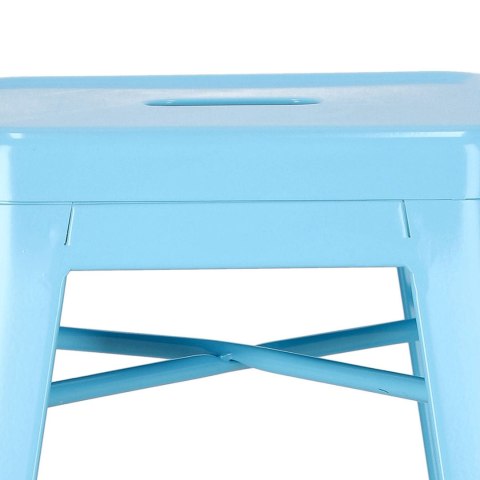 Hoker Paris 66cm niebieski inspirowany Tolix ( Rozmiar: uniwersalny )