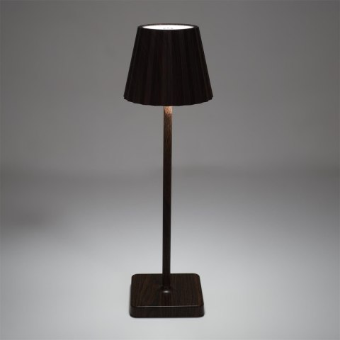 Lampka Blanca Fala LED na dotyk ciemne drewno ( Rozmiar: uniwersalny )