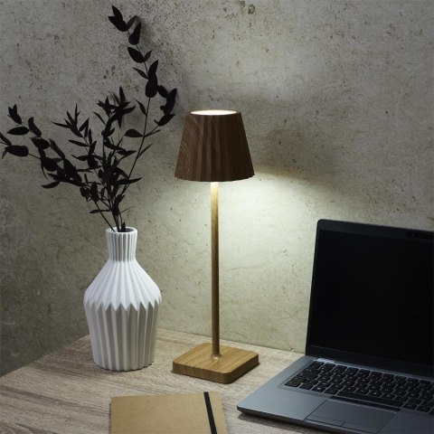 Lampka Blanca Fala LED na dotyk jasne drewno ( Rozmiar: uniwersalny )