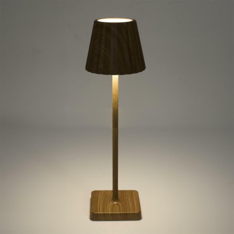 Lampka Blanca Fala LED na dotyk jasne drewno ( Rozmiar: uniwersalny )