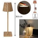 Lampka Blanca Fala LED na dotyk jasne drewno ( Rozmiar: uniwersalny )